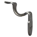 304 Stainless Steel Style C Wall Mount Handrail Bracket with 2 Mounting Holes, 2-1/2