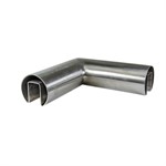 Brushed Stainless Steel, Type 304, Horizontal Miter Corner for 1.90