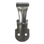 304 Stainless Steel Style C Wall Mount Handrail Bracket with 2 Mounting Holes, 3