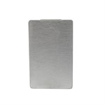 Brushed Stainless Steel End Cap, 2.625