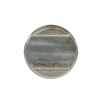 Brushed Stainless Steel, Type 316, Drive-On End Cap for 1.50