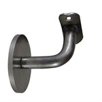 Steel Assembled Wall Mount Handrail Bar Bracket with One 3/8-16 Tapped Hole, 2-1/2