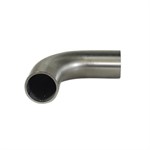 Stainless Steel Flush-Weld 90° Elbow with Two 2