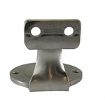 316 Stainless Steel Style B Wall Mount Handrail Bracket with 2 Mounting Holes, 2-1/2