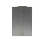 Satin Stainless Steel Base Shoe End Caps for 2-3/4