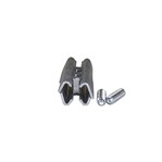 Double, Splice-Lock, Steel, 1-1/2
