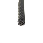 Left Hand Lay Cable, Stainless Steel, 1 X 19, 1/4