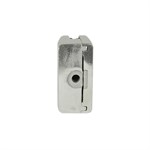 Lavi GlassGrip<span>™</span> Stainless Steel Flat Post Mount Glass Clip