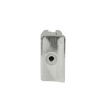 Lavi GlassGrip<span>™</span> Stainless Steel Round Post Mount Glass Clip