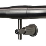 Linear Handrail Kit, Stainless Steel Adjustable Wall Mount, 8 ft