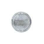 Galvanized Steel Flat Disk Drive-On End Cap for 1-1/4