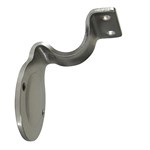 316 Stainless Steel Style B Wall Mount Handrail Bracket with 2 Mounting Holes, 2-1/2