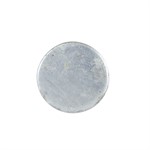 Galvanized Steel Flat Disk Drive-On End Cap for 1-1/4