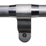 Linear Handrail Kit, Aluminum Wall Mount, 4 ft