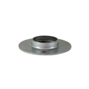 Plain Steel Flat Base Flange with 2 Mounting Holes for 1-1/4