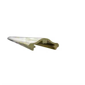 20' Random Lengths Bronze Handrail Moulding, 2-1/4