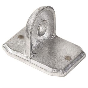 Aluminum Slip-On Adjustable Flange Base, 1-1/4