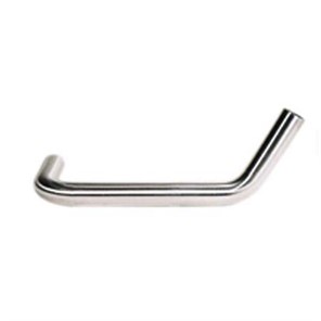 Aluminum Bent 36<span>°</span> Left Hand Rail End with 1.25