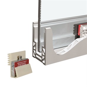 PanelGrip® Glass Mount 20' Shoe Mechanism Kit, 0.785-0.874 Inch Thick Glass