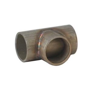 This Stainless Steel Tee is made from type 304 stainless steel and features a mill finish. Can be used with 1-1/4<span>"</span> pipe or 1.66<span>"</span> tube (OD). For welded assembly.
