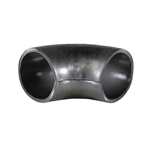 Steel Flush-Weld 90<span>°</span> Elbow with 1