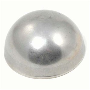 Hollow Hemisphere, Stainless Steel, 4.50