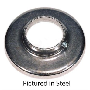 Stainless Steel Heavy Base Flange with Set Screw for 1-1/4