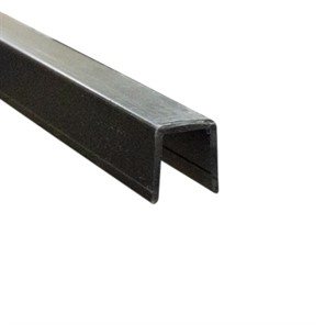 Black PVC Top Rail Protective Insert for 3/4