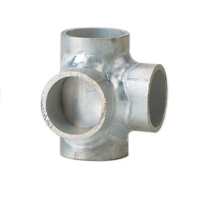 Stamped Flush Welding Side Outlet Tee for 1.50<span>"</span> pipe or 1.90<span>"</span> tube diameter made from alloy 3003 aluminum. Best suited for welded applications.