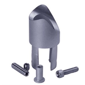 Interna-Rail® Aluminum 31°-33° Obtuse Angle Tee for Schedule 40 Pipe