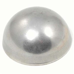 Hollow Hemisphere, Stainless Steel, 6