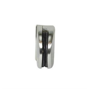 Lavi GlassGrip? Stainless Steel Round Post Mount Glass Clip 152816-2