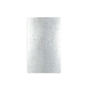Aluminum Base Shoe Moulding End Cap, 2.50" by 4.125" GR2852EM
