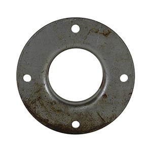 Extra Heavy Steel Flat Base Flange with 4 Mounting Holes for 2-1/2" Pipe 1683