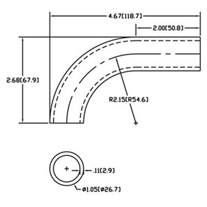 Elbow, Stainless, 3/4