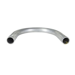 Aluminum Flush-Weld 180<span>°</span> Elbow with Two Untrimmed Tangents, 4.25