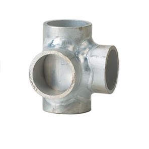 Aluminum Flush Welding Side Outlet Tee for 1.25