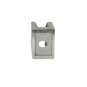 Lavi Square Stainless Steel Flat Post Mount Glass Clip GR310F.4