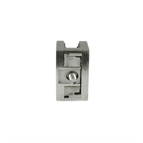 Lavi Square Stainless Steel Blade Post Mount Glass Clip GR320F.4