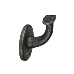 Ductile Iron Style U Wall Mount Handrail Bracket with Three Mounting Holes, 2-1/2