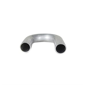 Aluminum Bent Flush-Weld 180<span>°</span> Elbow w/ 2 Untrimmed Tangents, 1-5/8