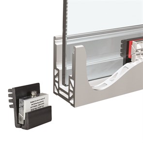 PanelGrip® Glass Mount 20' Shoe Mechanism Kit, 0.569-0.638 Inch Thick Glass