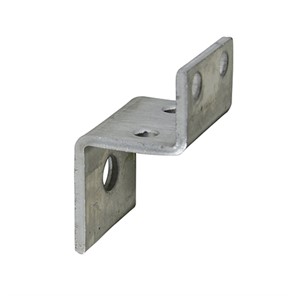 Stamped Aluminum Z-Bracket for 1