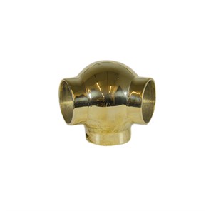Brass Ball Style 135<span>°</span> Side Outlet Elbow, 1.50