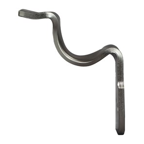 304 Stainless Steel Style C Wall Mount Handrail Bracket with 2 Mounting Holes, 2-1/2