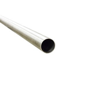 Brushed Stainless Steel, Type 304, Pipe, 1.25