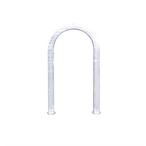 Three Square Loop BikeRail™ Bike Rack, Rail Mount