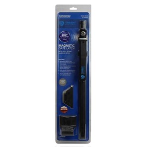 Trident™ Safe Signal™ Magnetic Pool Latch, Black