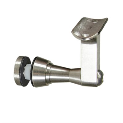 Stainless Steel Glass Mount Handrail Bracket with 2-1/4