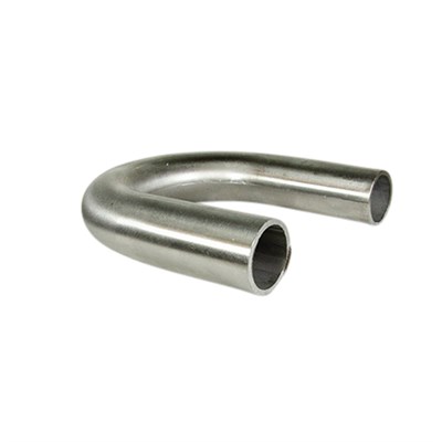 Stainless Steel Flush-Weld 180° Elbow with Two 2